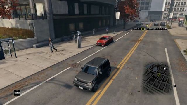 Watch Dogs. Часть 120. Онлайн контракты Online Contracts: Сетевая слежка Online Tailing 1010