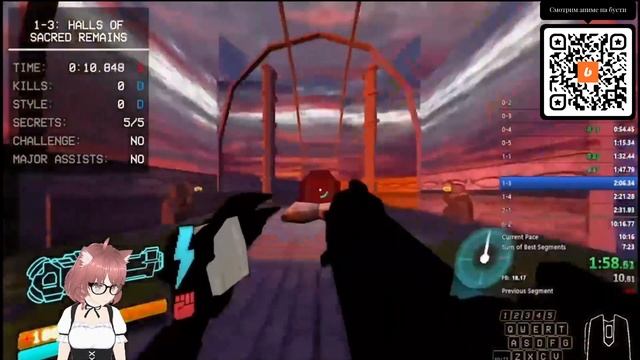 реакция на ▶  Как пройти Ultrakill за 9 минут | Разбор спидрана @Naritsa