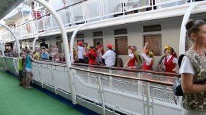 Бортовка. Теплоход "Н.В. Гоголь" Август. 2014