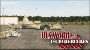 DCS С130 Flight plan План полета