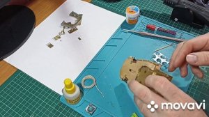 Реставрация и сборка модели линкора Бисмарк. часть 32.