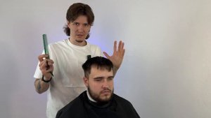 Мужская стрижка, самый простой способ для новичка и пр