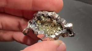 Кулон с пиритом