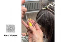 Наращивание на короткие волосы. 500 капсул. Сложная кас?
