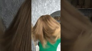 Полусистема из натуральных волос#hair #hairstyle #волосы#ухо?