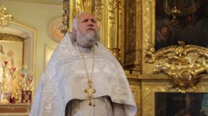 Вознесение Господне.  Проповедь, подъем на хоры.