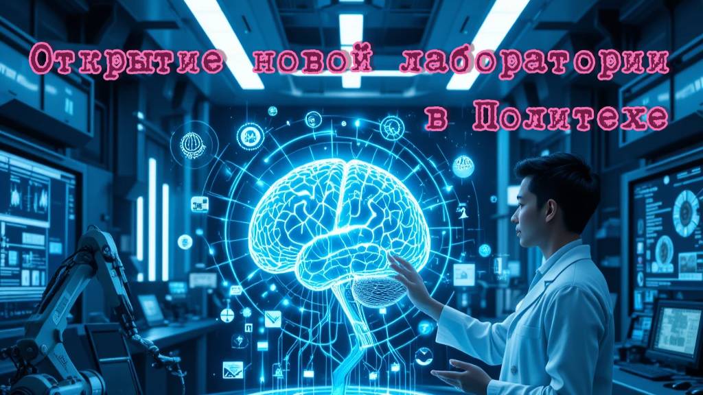 Открытие новой лаборатории в Политехе