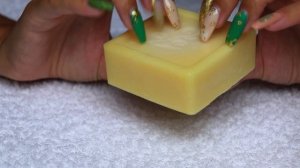 ASMR SOAP Satisfying TAPPING & Scratching  | АСМР Режу мыло ТАППИНГ ногтям