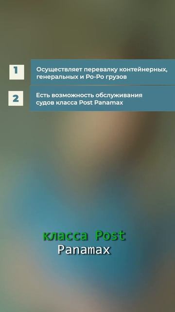 Контейнерные терминалы порта Новороссийск, терминал ?