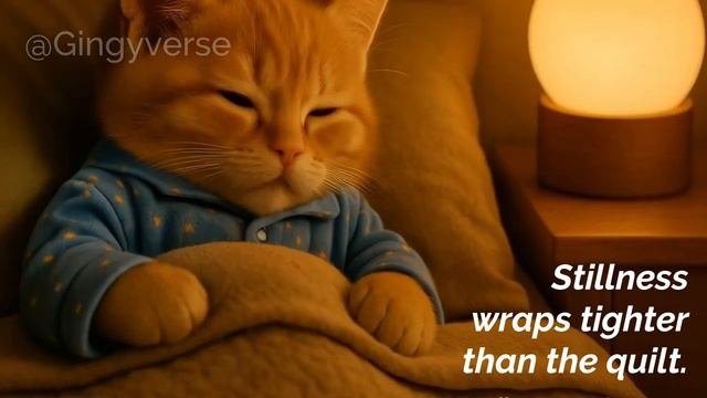 💫 Tiny Cat’s Bedtime Ritual_ Until the Stars Close His Eyes 🌙🐾