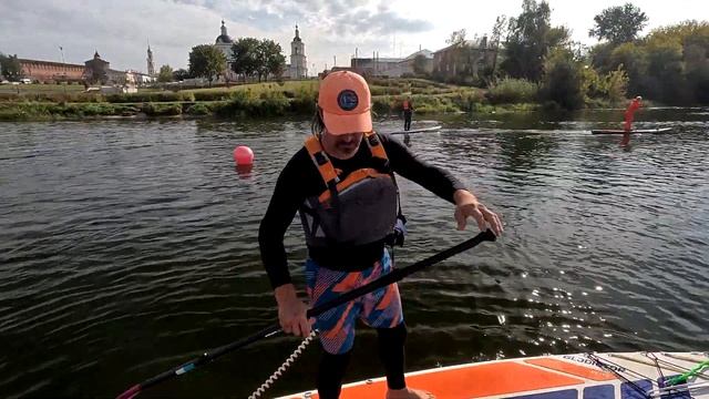 Тренируемся делать развороты на SUP доске смотреть онлайн