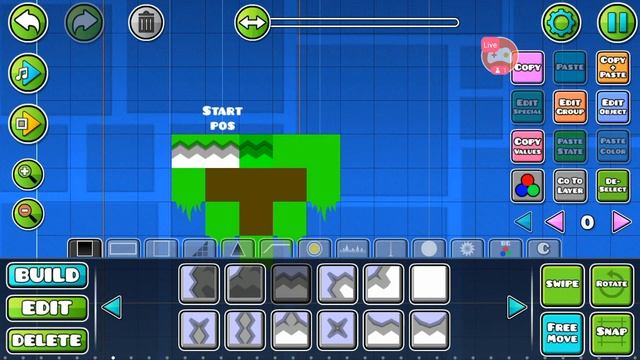 😱 стрим по Geometry Dash строим свой уровен😱 смотреть онлайн