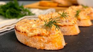 Намазка на хлеб всего из 4х продуктов! Просто, быстро, ВКУСНО! Рецепт рабочий и незамороченный!
