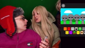 МОЙ ДРОН СНЯЛ, КАК SLIDE EATER НАПАЛ НА ВСЕХ SPRUNKI