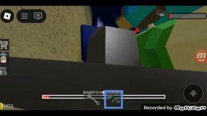 как я прохожу игру Барри в роблоксе