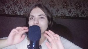 АСМР макияж слюнкой| ASMR saliva makeup