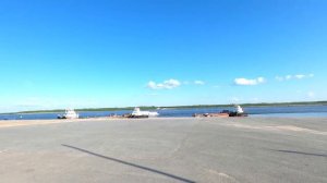 Переправляемся через Обь