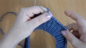 Пончо спицами. часть 1