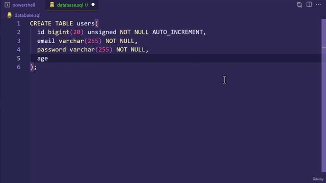 227 - Creating a Table in an SQL File смотреть онлайн