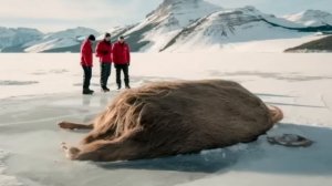 ДРОН ПРОЛЕТЕЛ НАД ЛЕДЯНОЙ СТЕНОЙ АНТАРКТИДЫ, ЭТОТ СНИ?