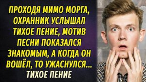 Ночью охранник услышал тихое пение из морга... АУДИОРАССКАЗ Настя Ильина