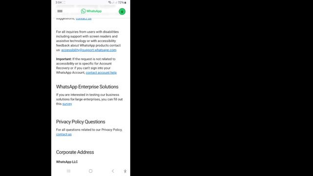 Эта учетная запись больше не может использовать WhatsApp. смотреть онлайн