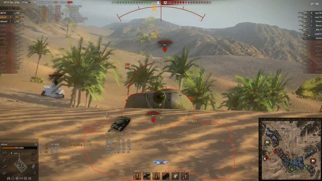 [Fermani wot] * (история 2013) Лучший Бой WoT - Т29 -12 Танков Порвал Всех!