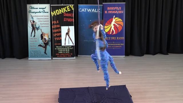 Медведева Анна и Главщикова Анастасия - Catwalk Dance Fest VIIl [pole dance, aerial] 14.05.17.