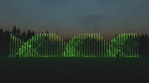 Изысканный танцующий фонтан с музыкальным сопровождением и DMX-освещением || Himalaya Music Fountain