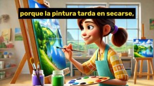 Аудио рассказ на испанском "Моя первая картина" для на?