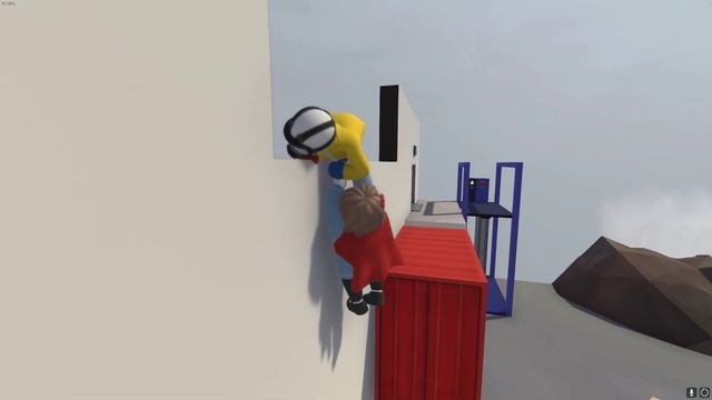 Human  Fall Flat | Снято с помощью GeForce смотреть онлайн