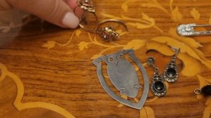 Серебряные украшения . Винтажные и антикварные броши,