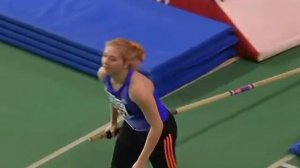 Легкая атлетика. Зимний ЧУ-2016. Прыжки с шестом женщины