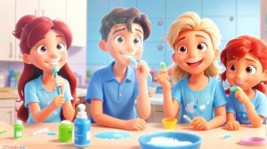 Песня о чистке зубов для детей | Весёлая и обучающая пе
