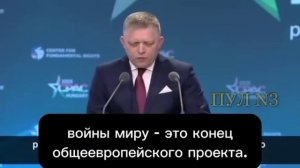 🇸🇰⚔🇪🇺Отмена права вето приведет к концу Евросоюза и «огромному военному конфликту», - премьер Сл