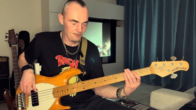 Ария - Возьми моё сердце. ТРЕНИМ аккорды на бас гитаре. смотреть онлайн