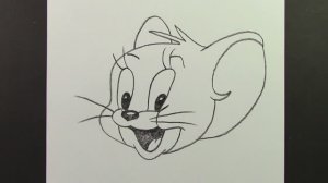 Как нарисовать серого милого мышонка