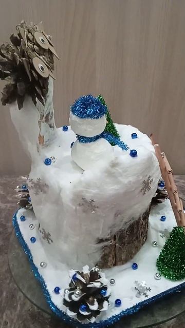 Поделка "Новогодняя сказка" смотреть онлайн