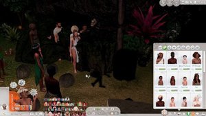 Испытание волка. Эволюция. Первобытный век. 42 серия | The Sims 4