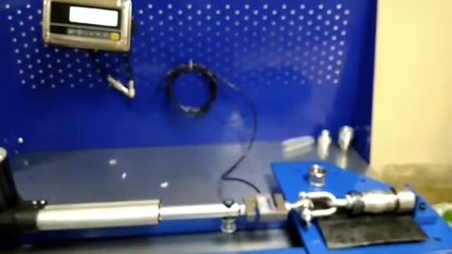 Тест на допустимую нагрузку поворотно-отрывной муфты смотреть онлайн