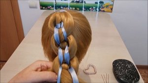 ОЧЕНЬ МИЛЫЙ ХВОСТИК С ЛЕНТОЧКОЙ И САМЫЙ БЫСТРЫЙ ПУЧОК