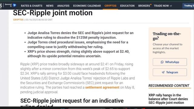 XRP под давлением: Манипуляции, Суд и Цена — Что ждёт Ripple дальше? смотреть онлайн