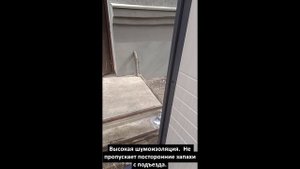 Дверь в квартиру модель D32 без наличника обзор