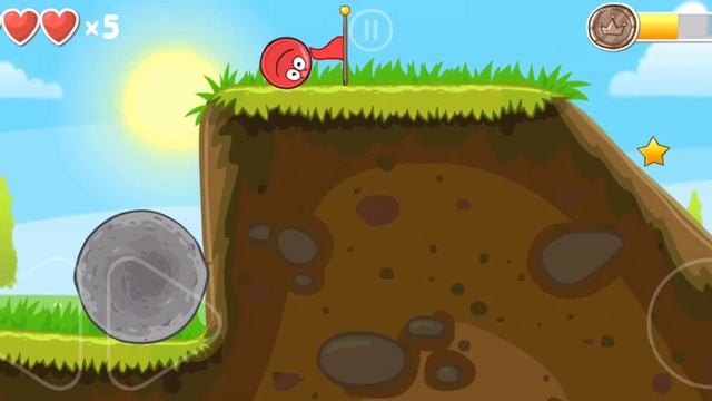 красный шарик 4 уровни 1-4