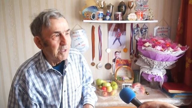 Мастер спорта Советского союза, первоклассный тренер, Виктор Тимофеевич Мелентьев, отмечает 86-лети