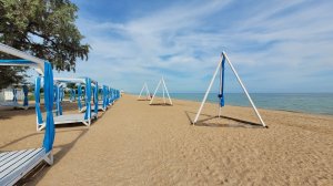 Первая линия на Азовском море. Курортная 2. Пляж у Бочки #Голубицкая 30.05.2025