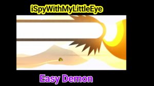 iSpyWithMyLittleEye/Снова геометри дэш