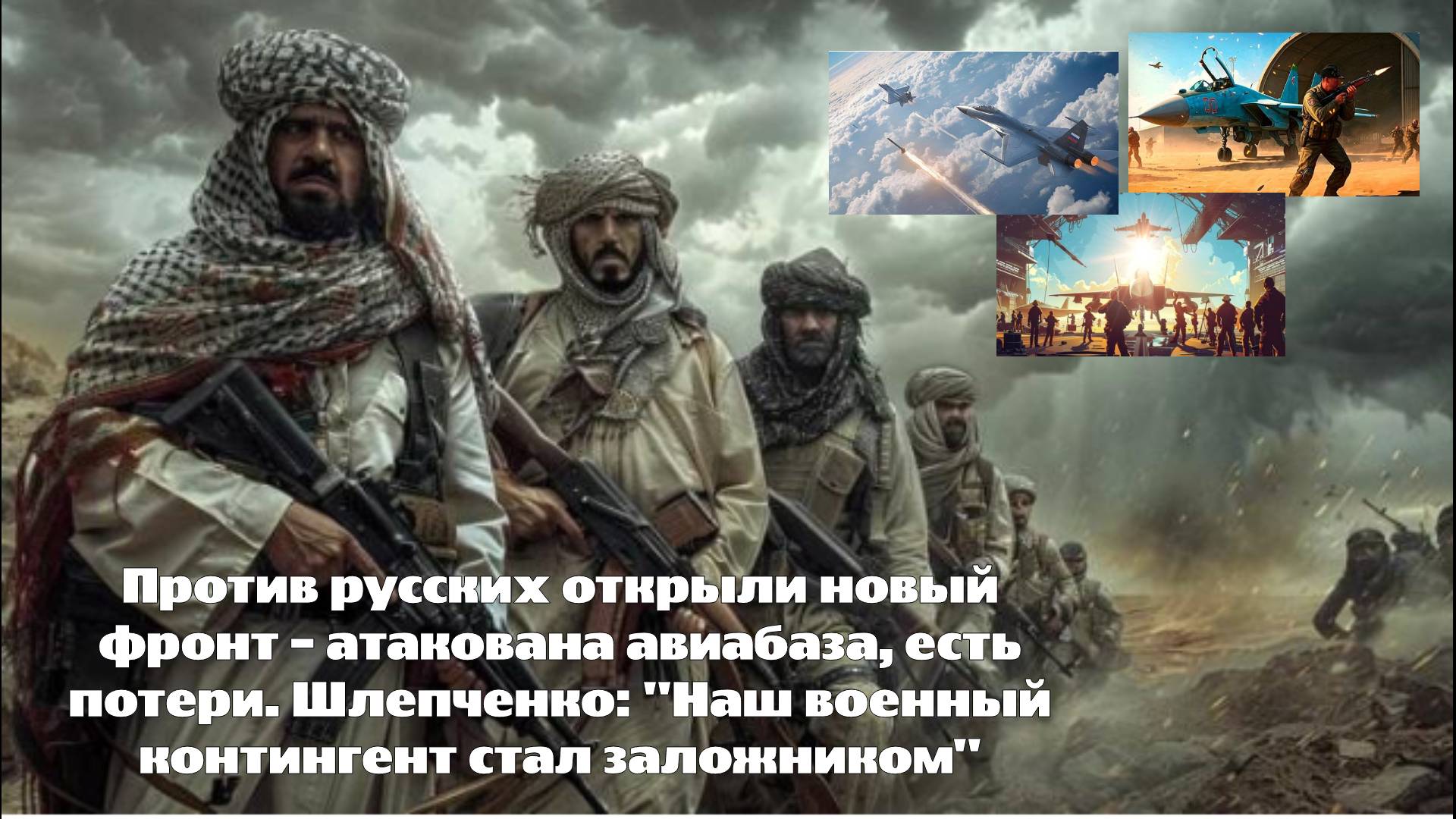 Против русских открыли новый фронт – атакована авиабаза, есть потери. Шлепченко: "Наш военный контин