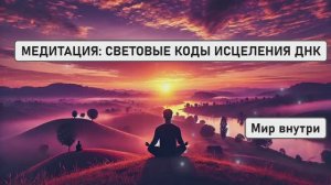 МОГУЩЕСТВЕННАЯ МЕДИТАЦИЯ: СВЕТОВЫЕ КОДЫ ИСЦЕЛЕНИЯ ДНК 🧬 ПОЛНАЯ ПЕРЕЗАГРУЗКА ДУШИ И ТЕЛА!