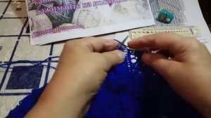 Ажурная круглая кокетка спицами для туники  . Часть пятая  .